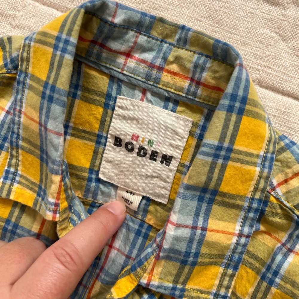 Mini Boden Button-Up - Picture 2 of 2